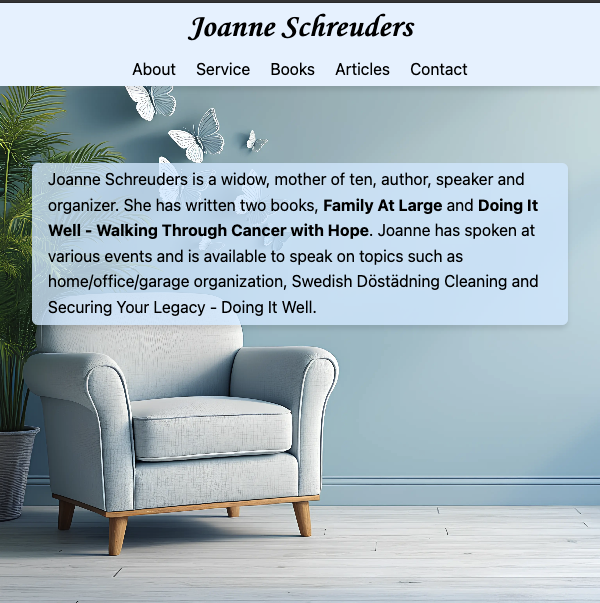Joanne portfolio image.